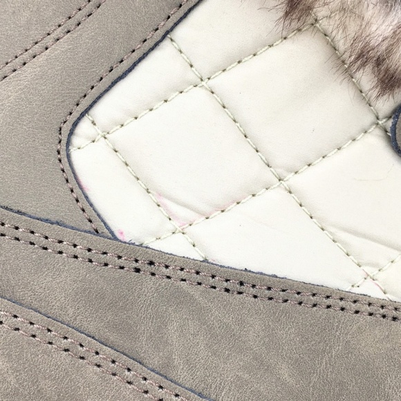 Bearpaw Women Boots Faux Fur Winter Waterproof Sheep Skin Lining Brown Sz 8 - Picture 14 of 16